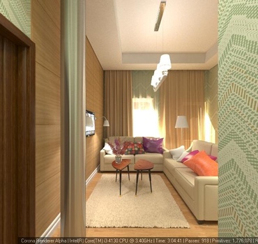 Дизайн-проект 2 комнатной квартиры
